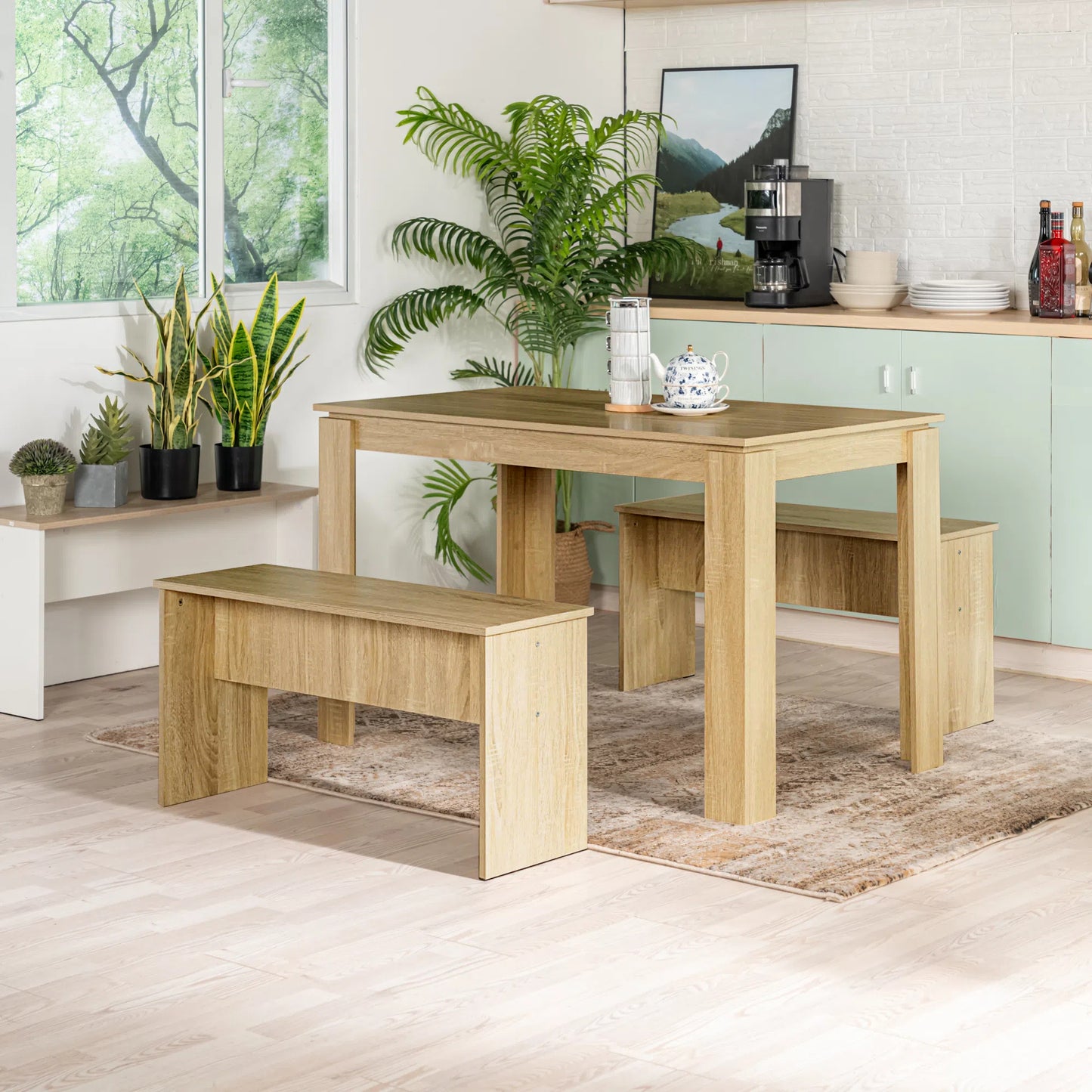 Table à manger ANIWA de 120 cm - CHÊNE