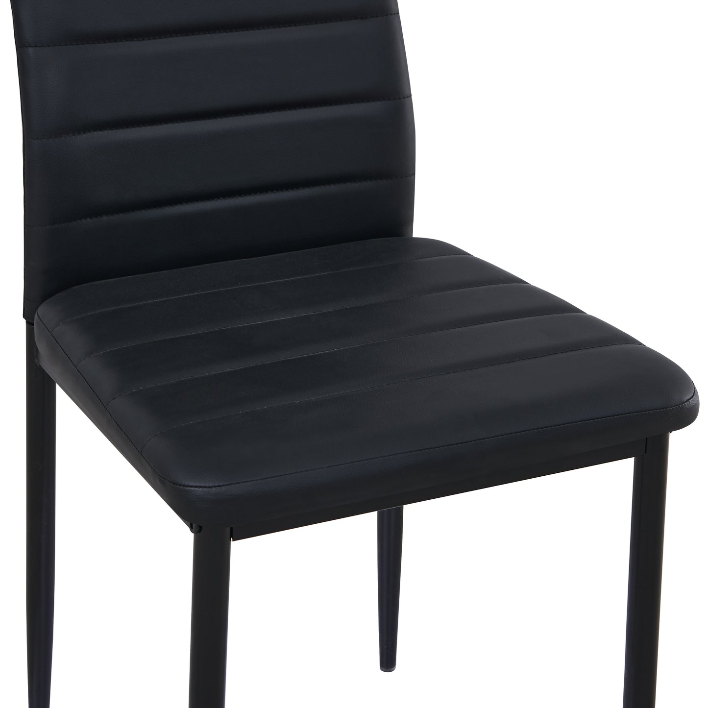 ANN Chaises de salle à manger rembourrées modernes (ensemble de 4)