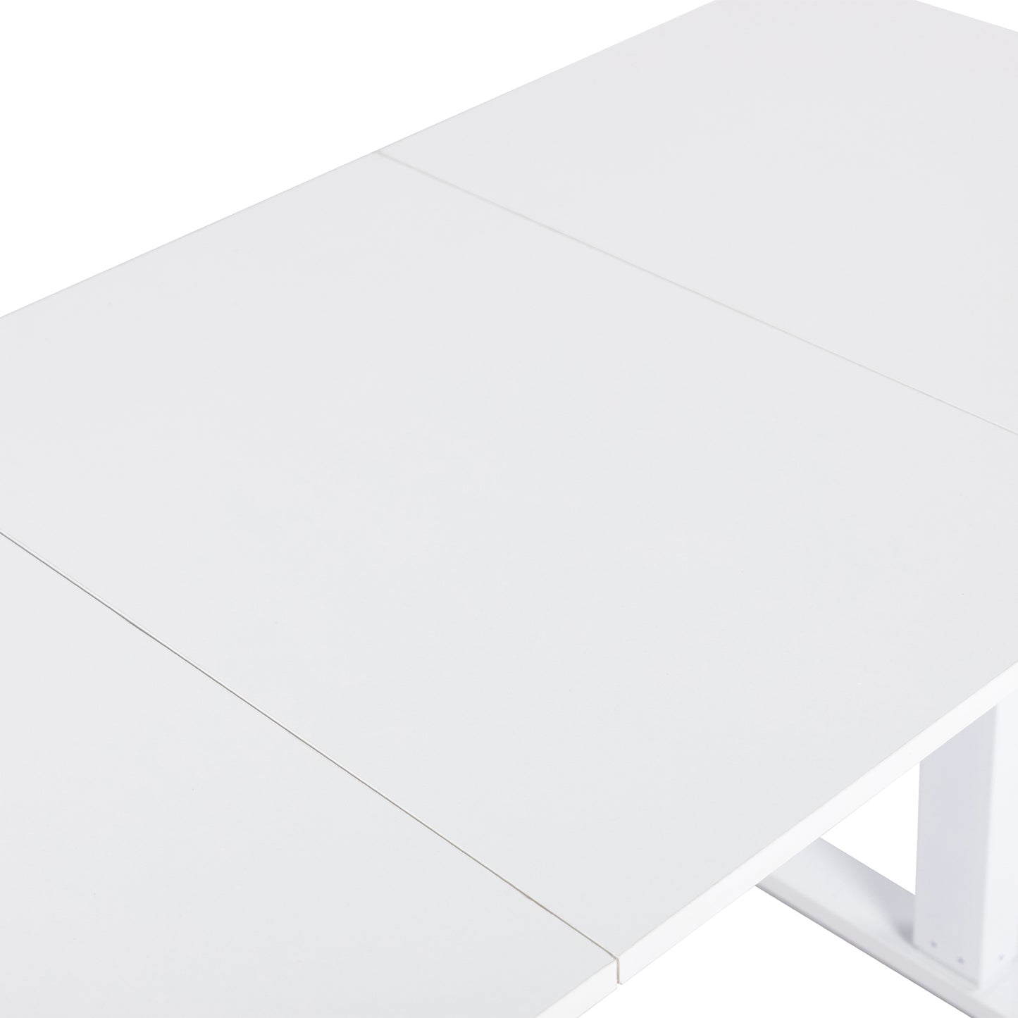 Bureau électrique Réglable en Hauteur 160 x 75 cm, Blanc-DUMONT