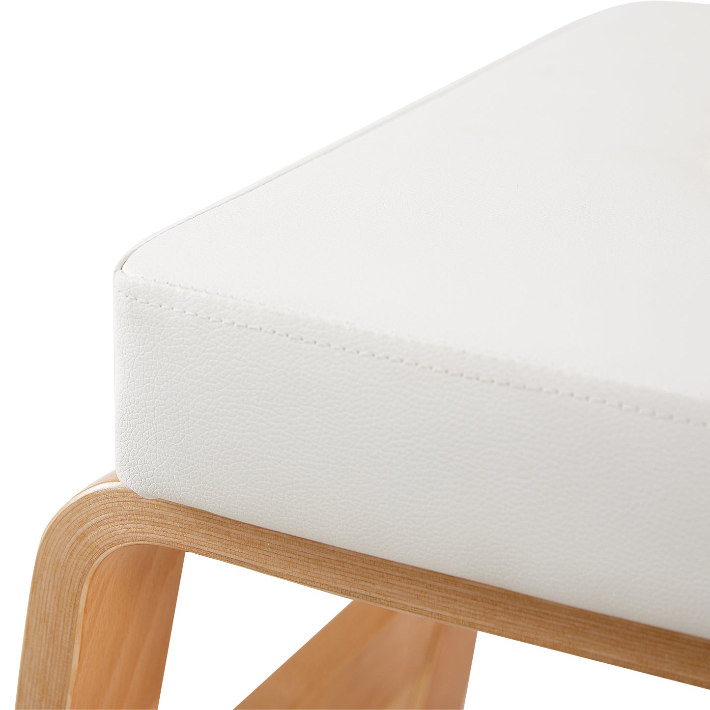 Banc de poirier de yoga, chaise d'inversion de yoga pour le renforcement du noyau - Blanc/Noir