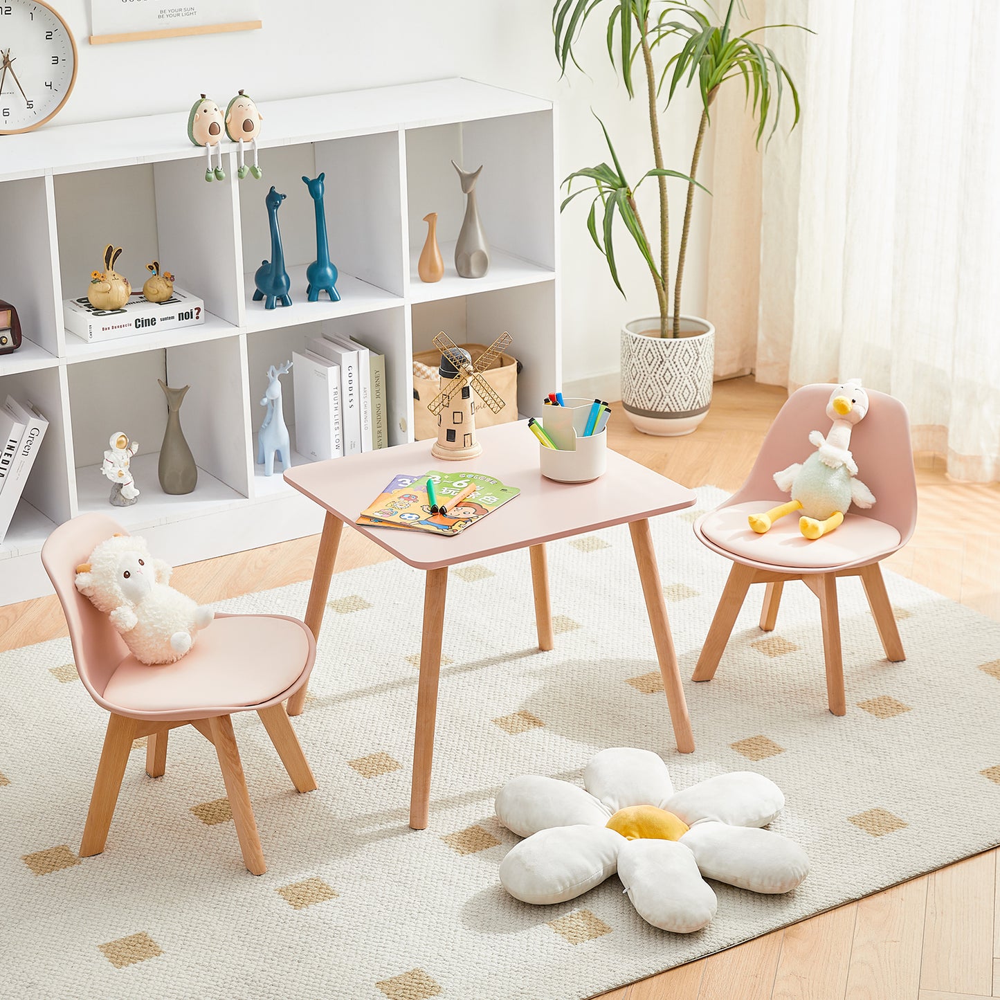 AUBURN Les tables et chaises pour enfants conviennent aux enfants âgés de 3 à 5 ans