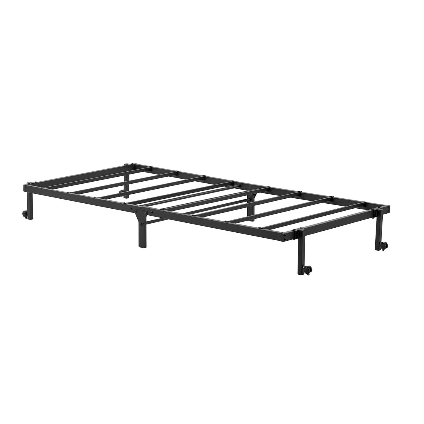 LIA Lit Pliant Simple/Double en Métal 94 *196 cm/143 * 196 cm - Noir