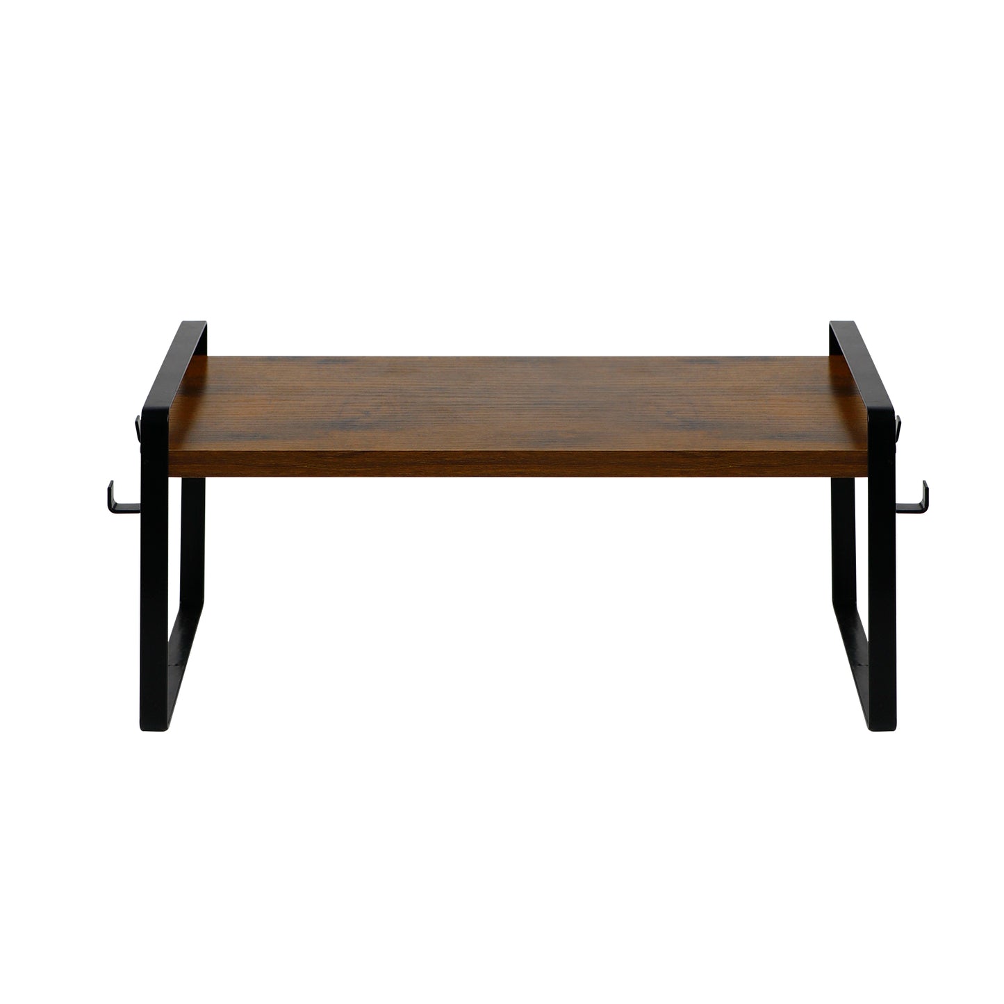 PONCE Étagère de rangement empilable pour cuisine, gain de place, 1/3/5 pièces - Feu/Bois/Blanc
