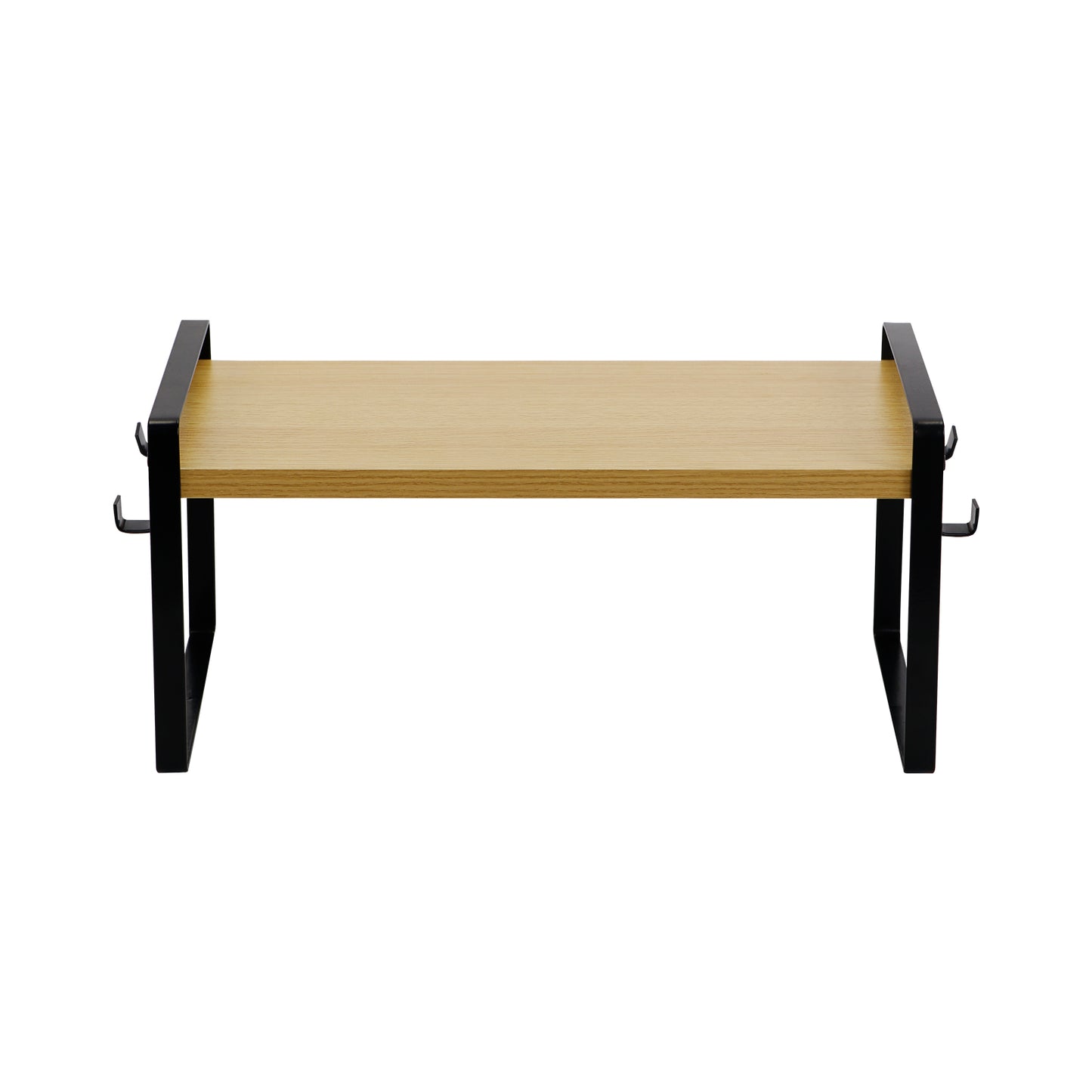 PONCE Étagère de rangement empilable pour cuisine, gain de place, 1/3/5 pièces - Feu/Bois/Blanc