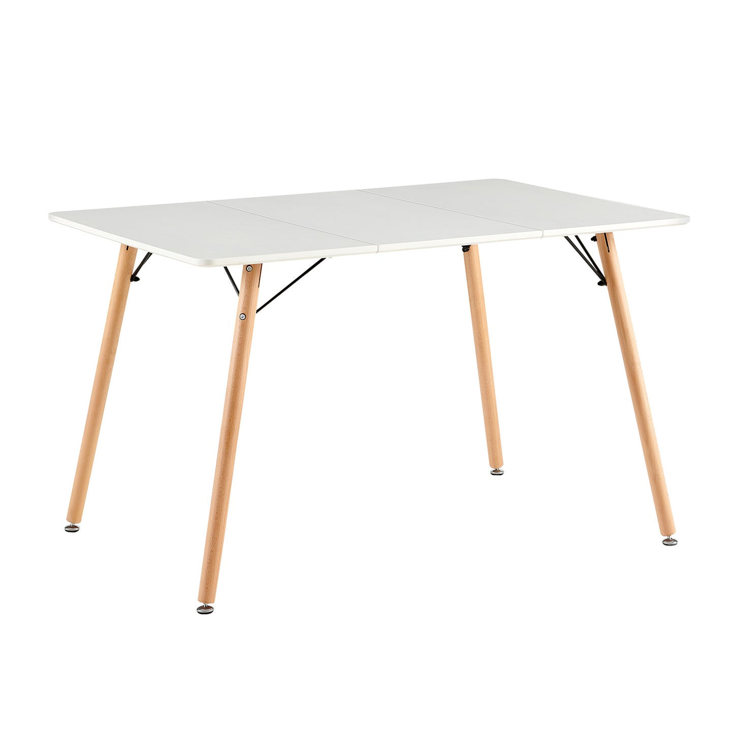 Table à manger nordique simple et moderne multifonctionnelle EGGREE - Blanche