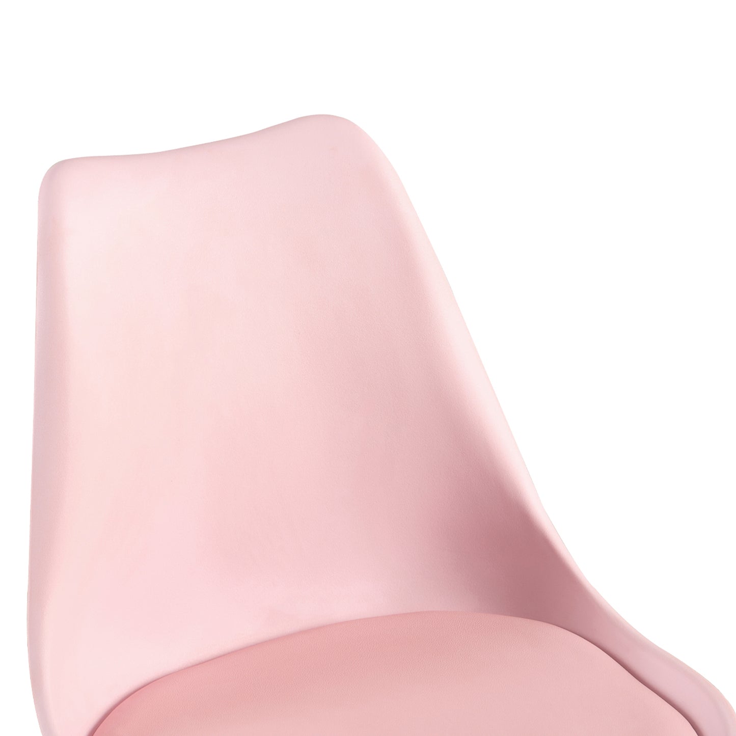 Chaises de salle à manger TULIP rembourrées (Lot de 2/4) - Rose