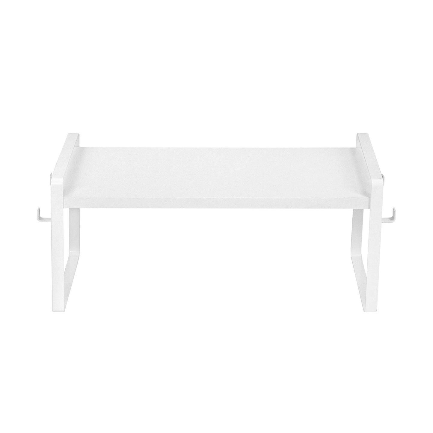 PONCE Étagère de rangement empilable pour cuisine, gain de place, 1/3/5 pièces - Feu/Bois/Blanc