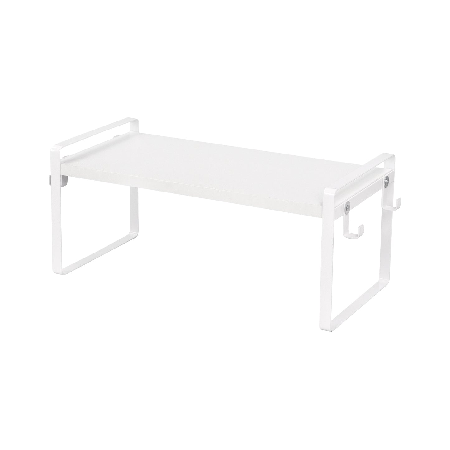 PONCE Étagère de rangement empilable pour cuisine, gain de place, 1/3/5 pièces - Feu/Bois/Blanc