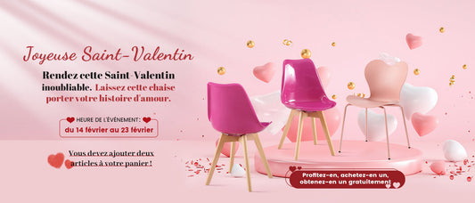 Promotion spéciale Saint-Valentin : décorez votre maison avec amour et cadeaux
