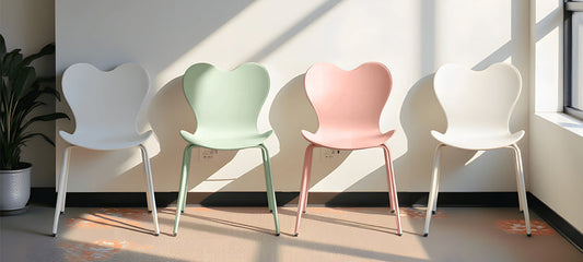 Chaise de jardin en forme de cœur EGGREE, la symbiose parfaite entre esthétique et fonctionnalité
