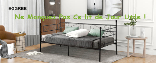 Ne manquez pas cette banquette-lit pratique !