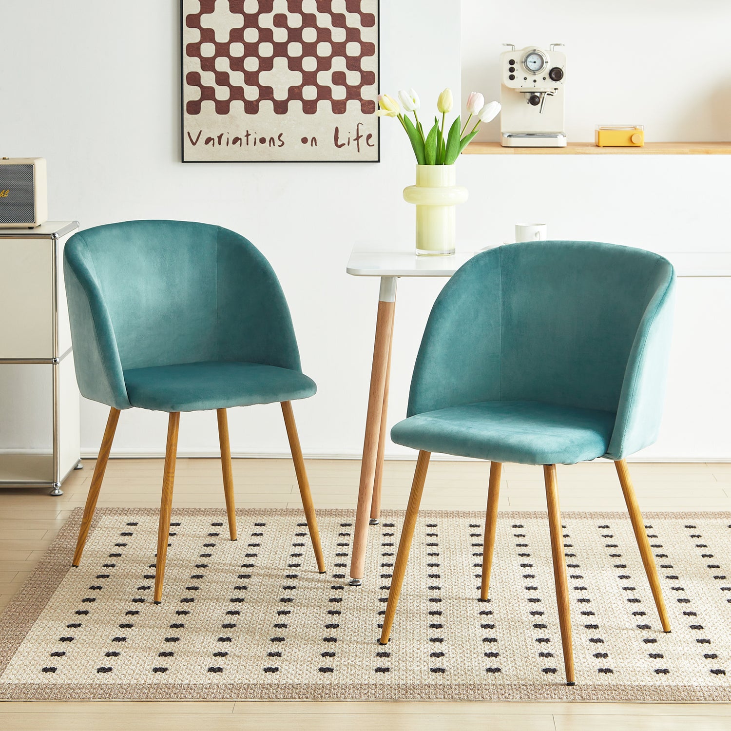 chaise en velours