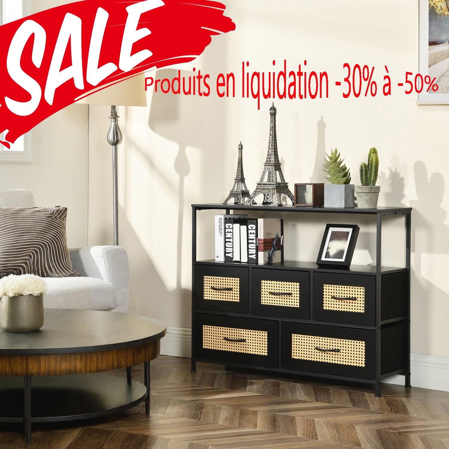 Produits de déstockage à prix réduits
