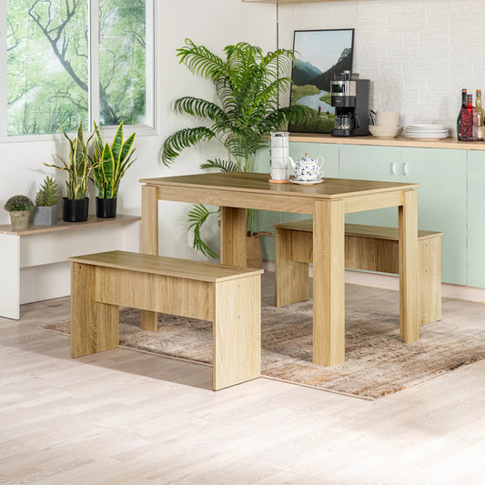 Table à manger ANIWA de 120 cm - CHÊNE
