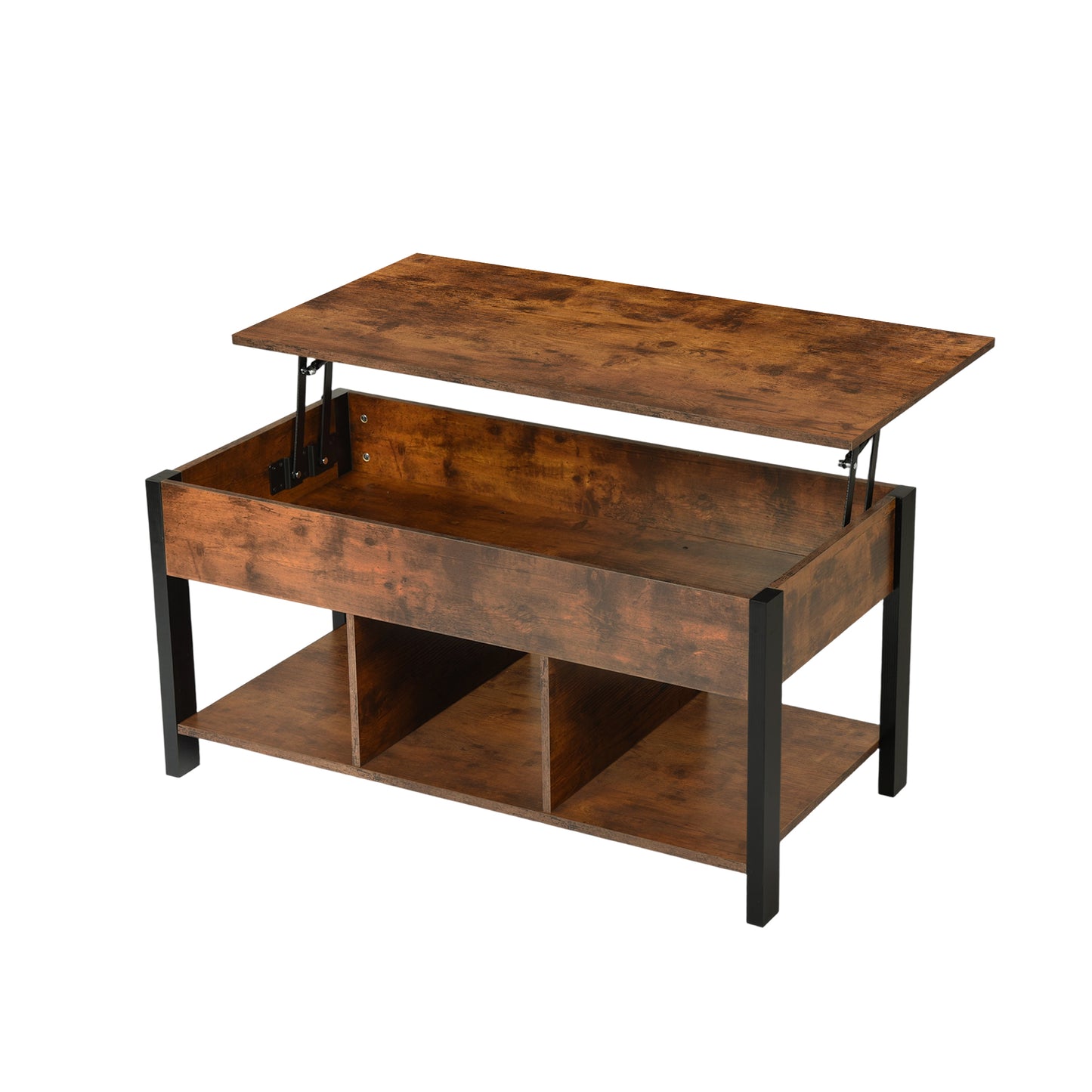 BAGGS Table basse relevable avec rangement