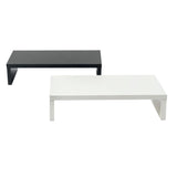 Support de moniteur de bureau Longueur 36 cm/40 cm - Noir/Blanc-BROOKE