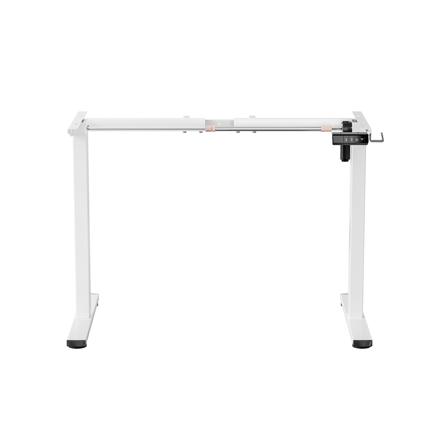 Cadre de bureau assis-debout - Blanc CARLOS