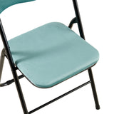 Chaise pliante empilable rembourrée - Lot de 2/4 Cactus - MANGO