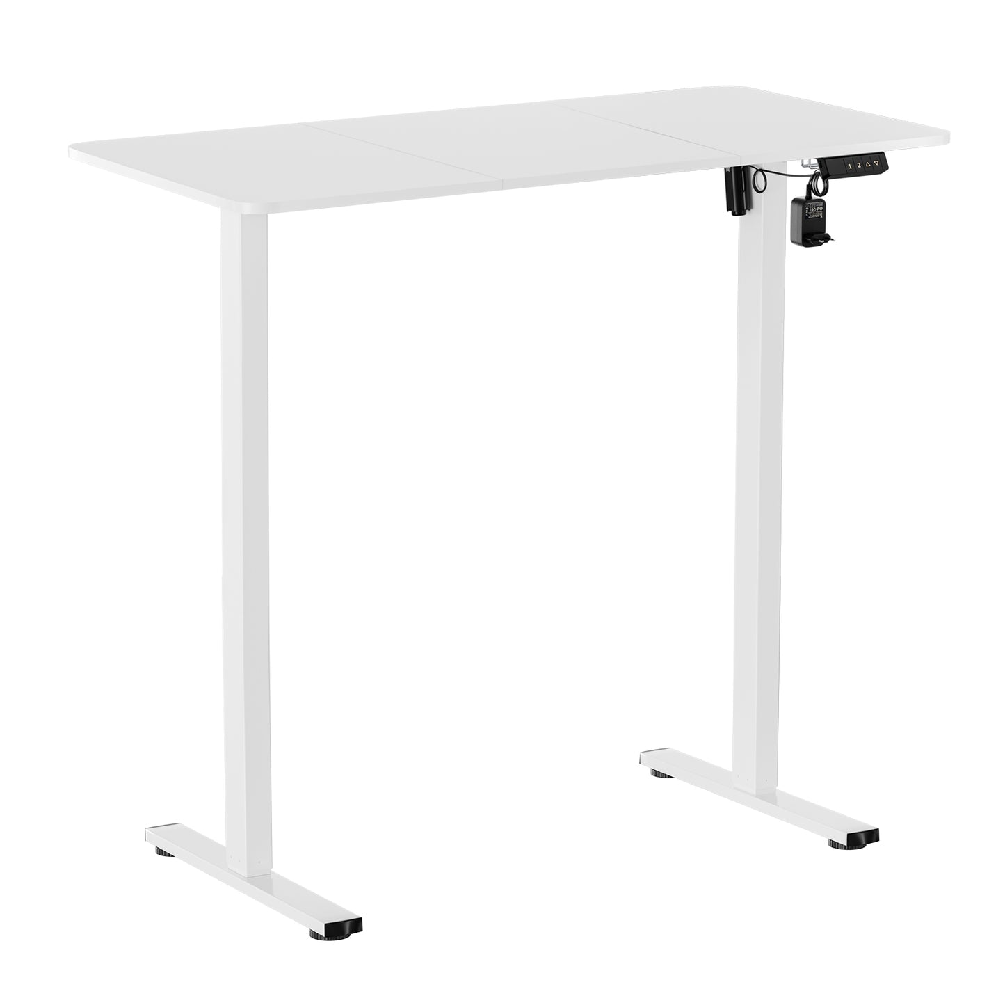 Bureau Électrique à Hauteur Réglable Blanc 120 x 60 cm - DREXEL