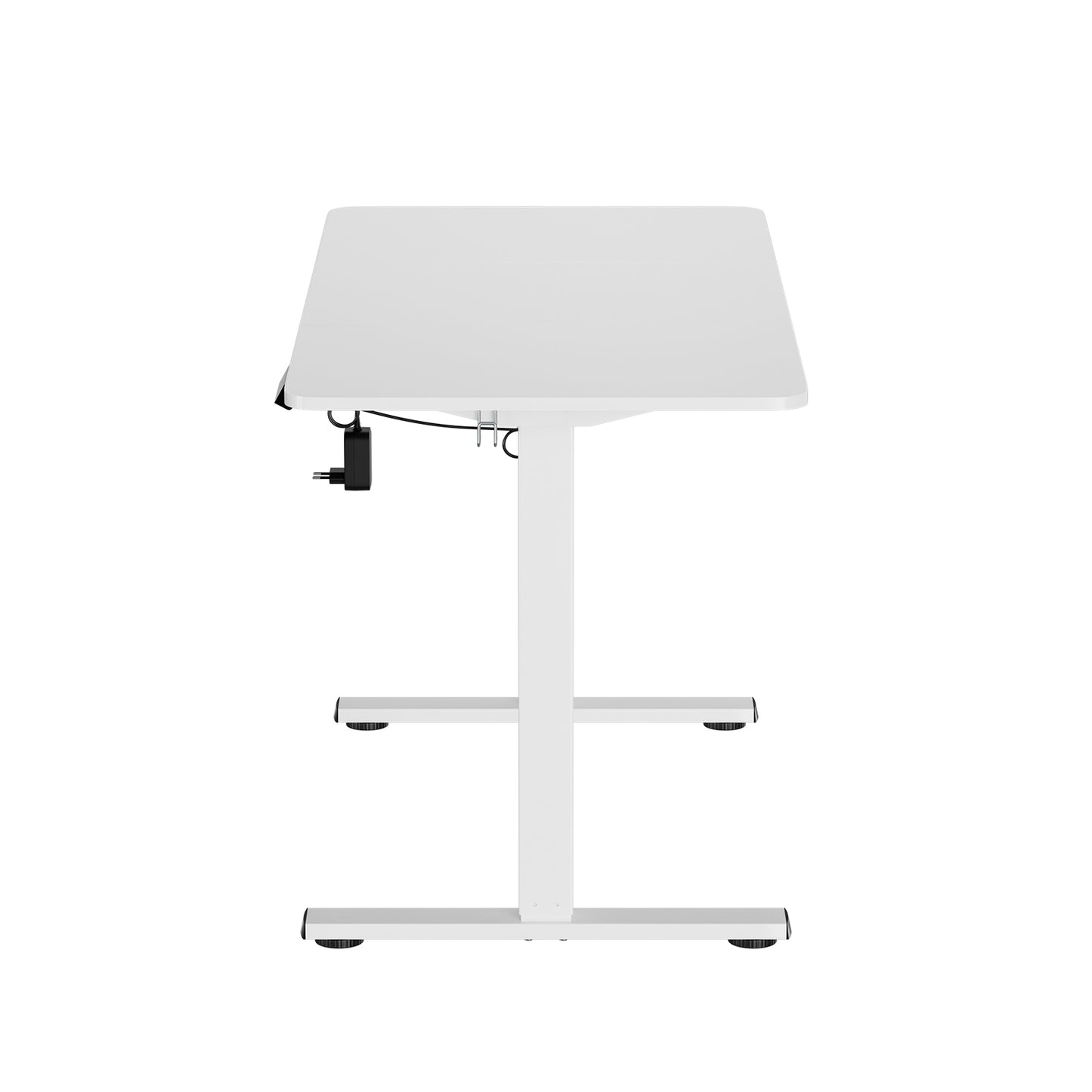 Bureau Électrique à Hauteur Réglable Blanc 120 x 60 cm - DREXEL