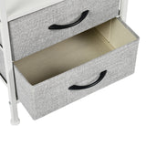 Table d'appoint 40 cm avec pieds en fer - Blanc - ELAND