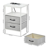 Table d'appoint 40 cm avec pieds en fer - Blanc - ELAND