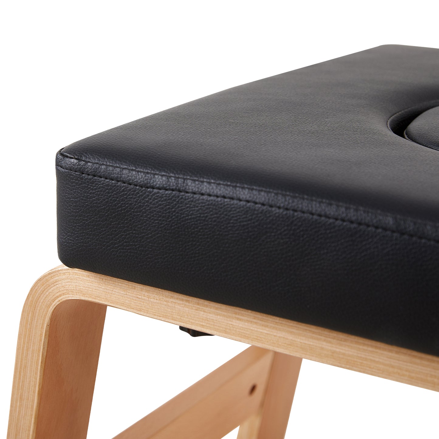 Banc de poirier de yoga, chaise d'inversion de yoga pour le renforcement du noyau - Noir