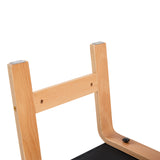 Banc de poirier de yoga, chaise d'inversion de yoga pour le renforcement du noyau - Noir