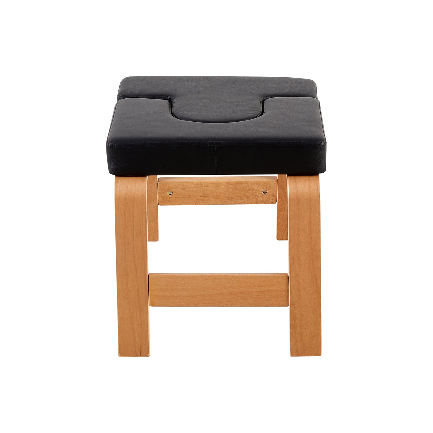 Banc de poirier de yoga, chaise d'inversion de yoga pour le renforcement du noyau - Noir