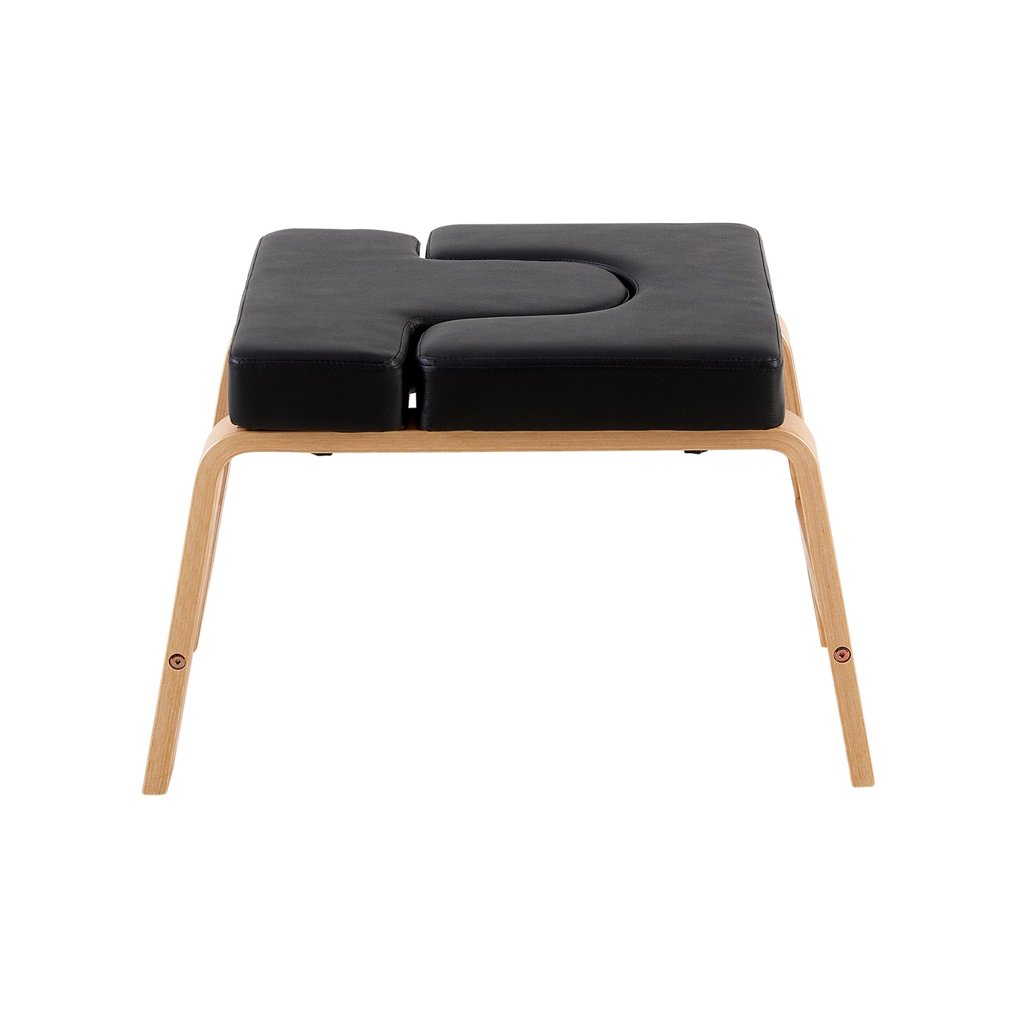 Banc de poirier de yoga, chaise d'inversion de yoga pour le renforcement du noyau - Noir