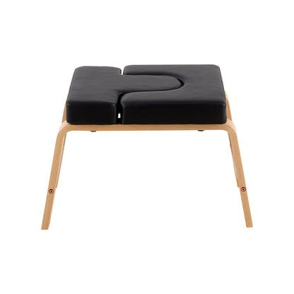 Banc de poirier de yoga, chaise d'inversion de yoga pour le renforcement du noyau - Noir