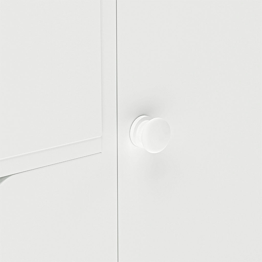 Meuble de rangement avec tiroirs et portes pour salle de bain GRAYS - Blanc