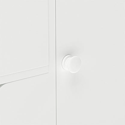 Meuble de rangement avec tiroirs et portes pour salle de bain GRAYS - Blanc