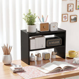 Support de moniteur de bureau Longueur 36 cm/40 cm - Noir/Blanc-BROOKE