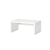 Support de moniteur de bureau Longueur 36 cm/40 cm - Noir/Blanc-BROOKE