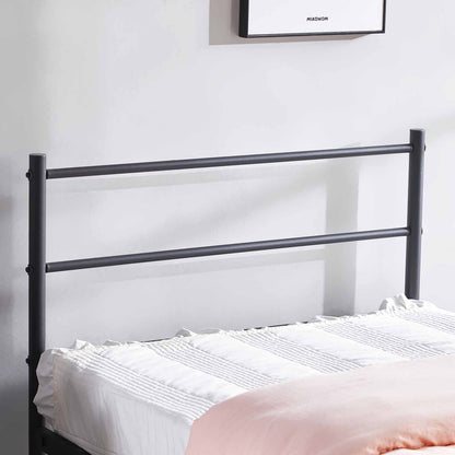PRIMO Lit Simple en Métal  - Noir Lot de 2