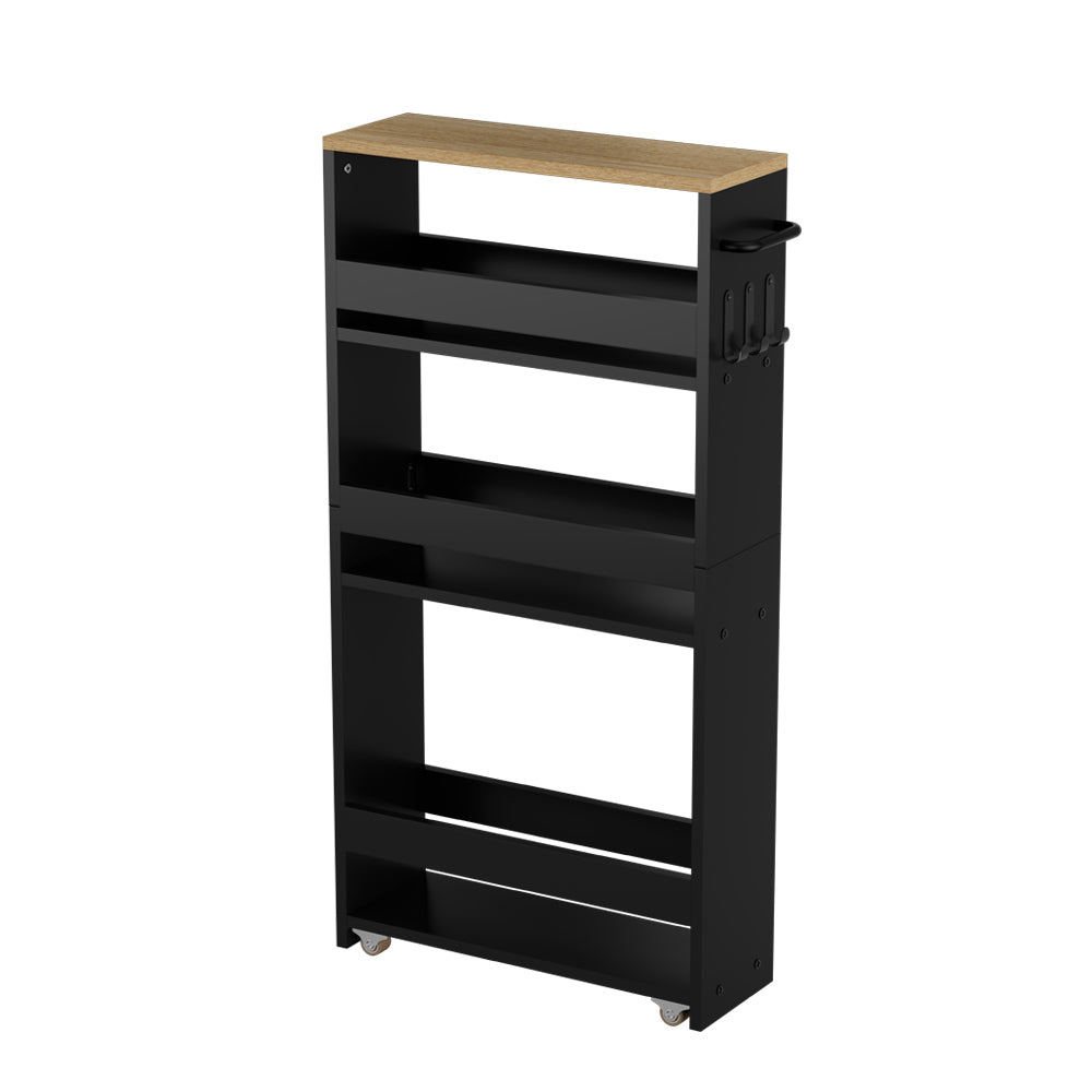 Étagère à épices étroite à glisser, 4 niveaux - LAMKIN