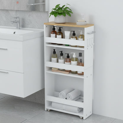 Étagère à épices étroite à glisser, 4 niveaux - LAMKIN