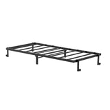 LIA Lit Pliant Simple/Double en Métal 94 *196 cm/143 * 196 cm - Noir