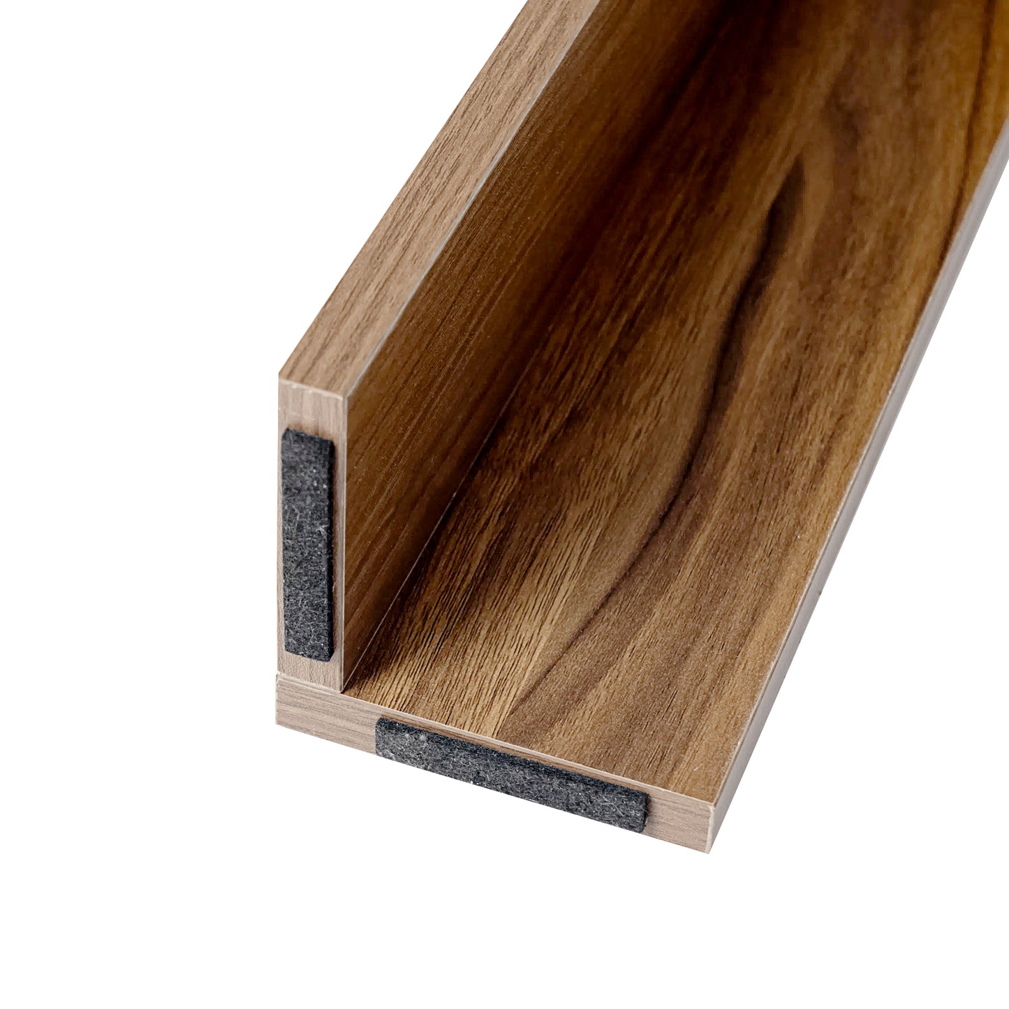 Table à manger rectangulaire en bois MCCOY de 140 cm - Noyer
