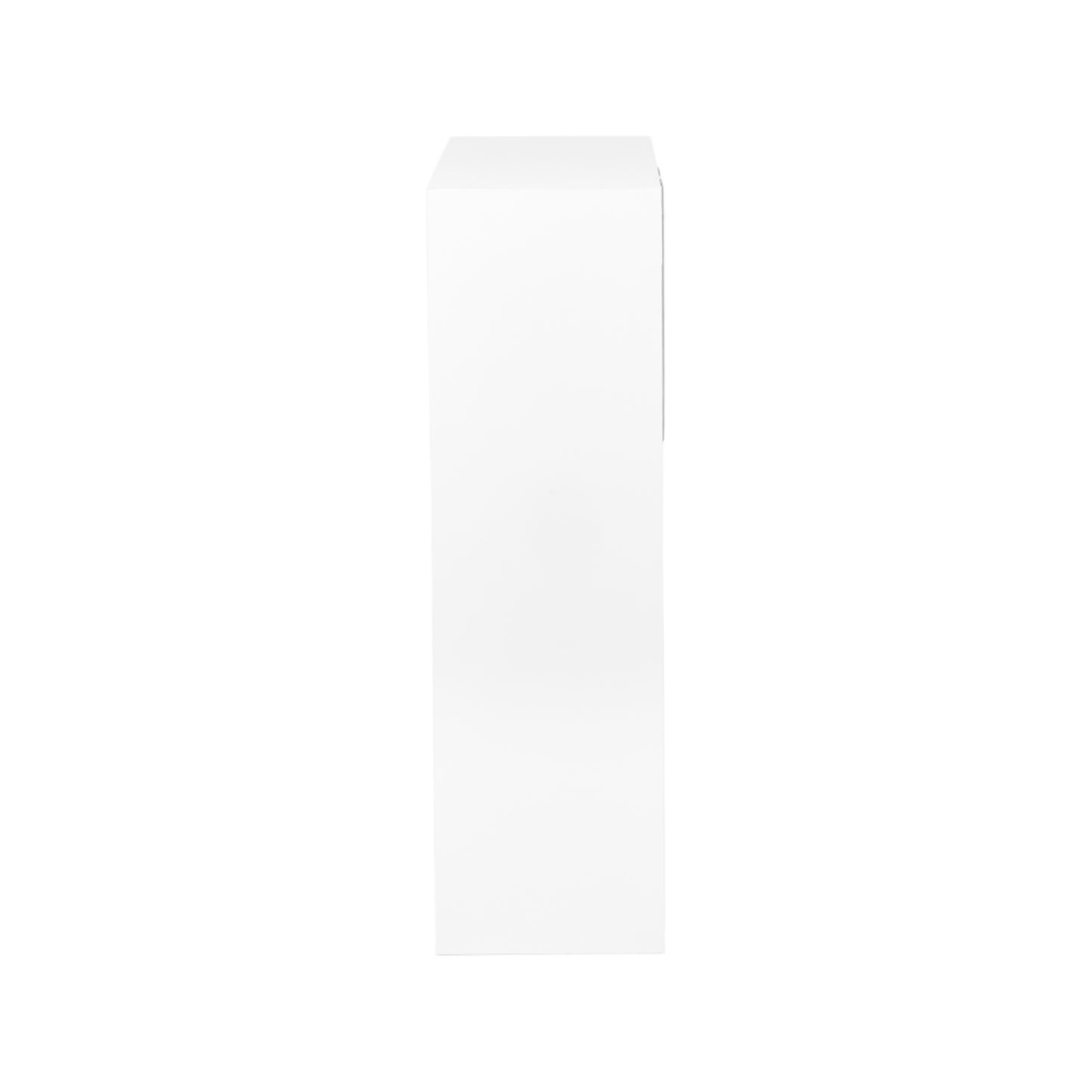 Bookcase Freestanding Storage Unit, 8 Open Compartments-Cloud White