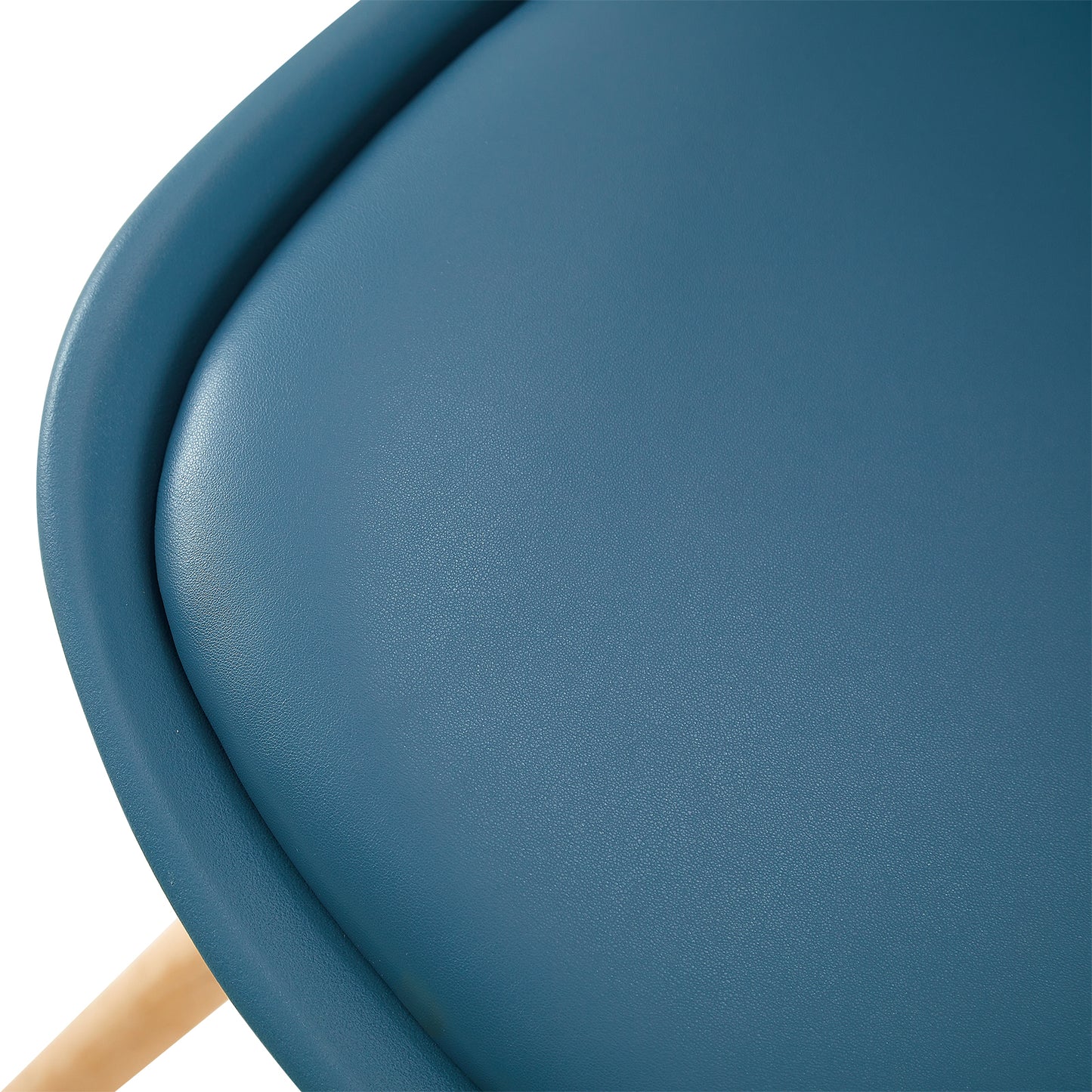 Lot de 4/6 Chaises Latérales OATS – Gris Bleu Clair / Gris Bleu Foncé/Crème glacée verte