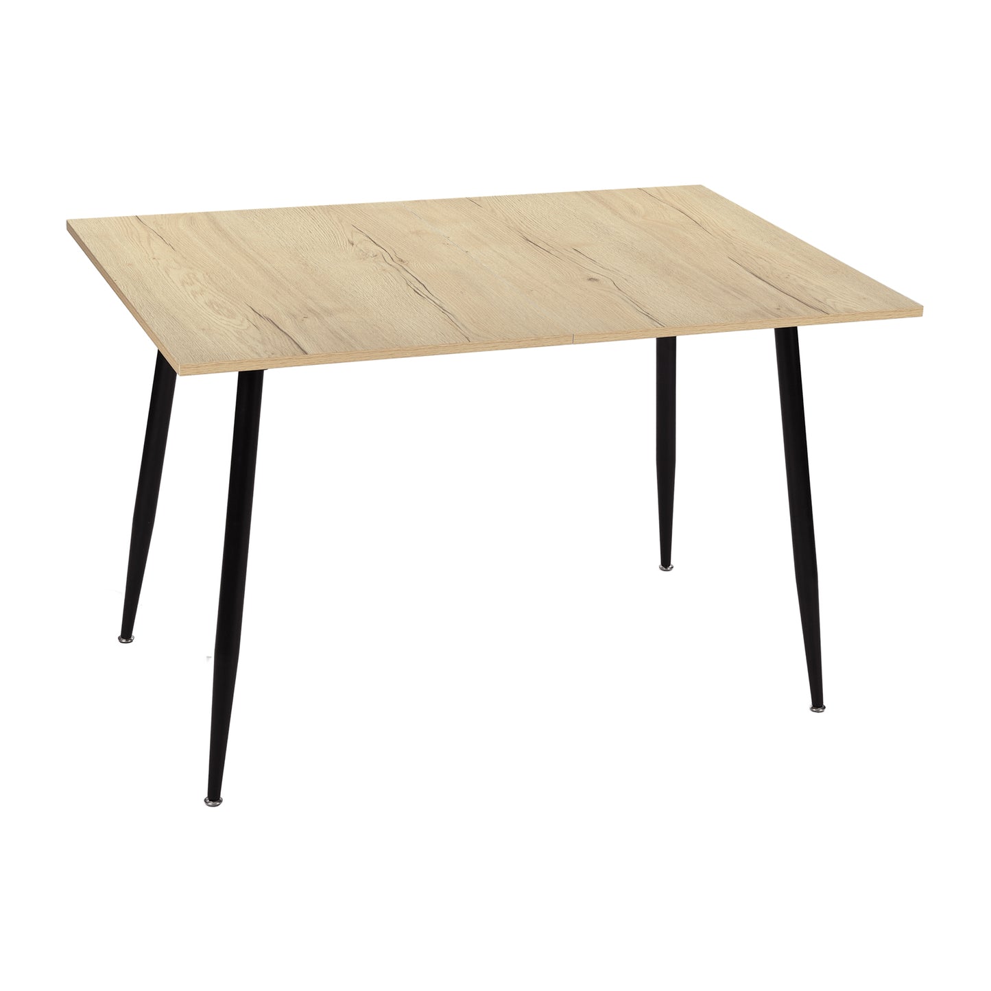 Table de salle à manger extensible ONAVA, table de cuisine rectangulaire en chêne, 120-160 cm