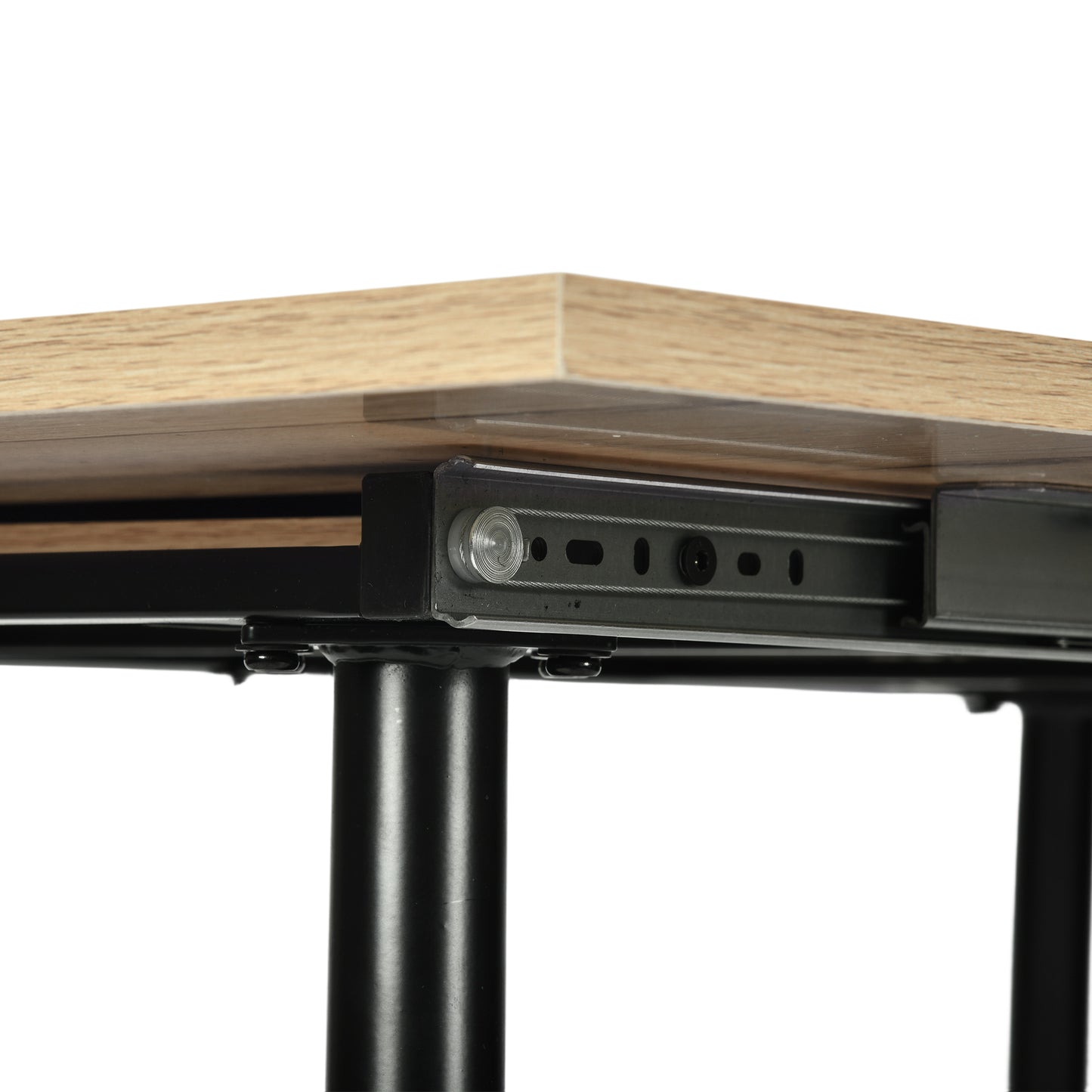 Table de salle à manger extensible ONAVA, table de cuisine rectangulaire en chêne, 120-160 cm