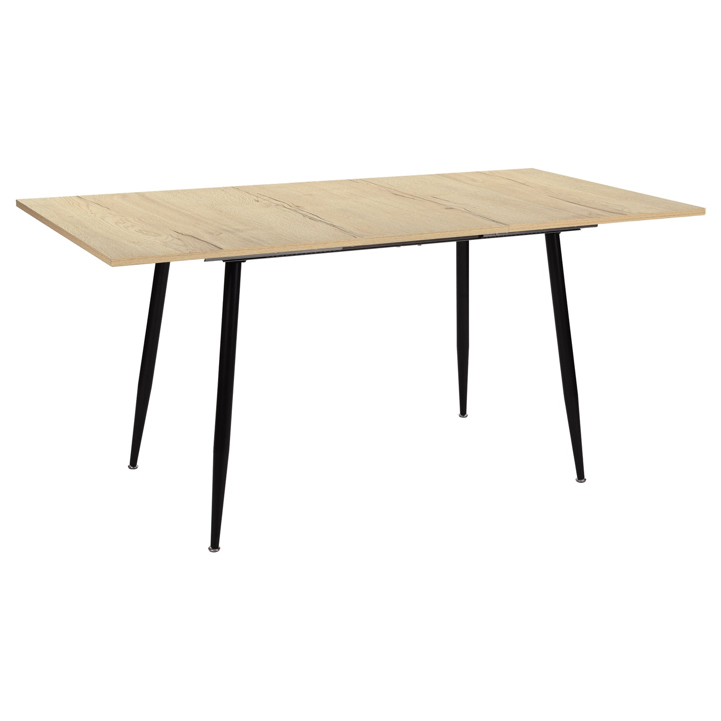 Table de salle à manger extensible ONAVA, table de cuisine rectangulaire en chêne, 120-160 cm