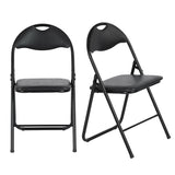 PEACOCKAR Folding Chair Set of 2