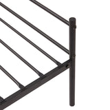 PRIMO Lit Simple en Métal  - Noir Lot de 2