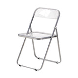 PURDY Chaises pliantes empilables Ensemble de 2/4 - Transparent