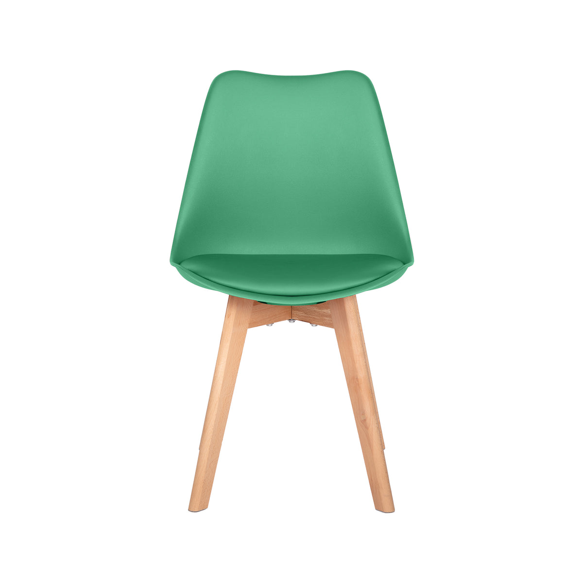 Ensemble de 4 chaises de salle à manger TULIP - Vert lac