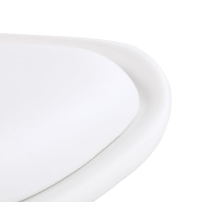 Chaise en Bois de Hêtre avec Coque Plastique et Coussin en PU - Design TULIP Moderne pour Salle à Manger